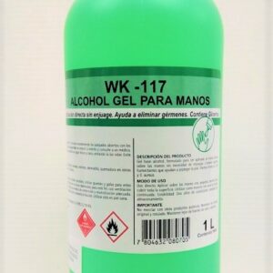 ALCOHOL GEL 70% LITRO WK