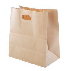 BOLSA PAPEL KRAFT MANILLA RIÑON GRANDE FOOD