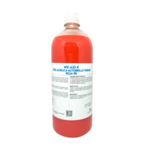 CERA ACRILICA ROJA AUTOBRILLO LITRO